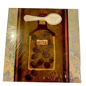 Memo Pad Holder – Spice of Life C.R. Gibson Spice of Life Collection